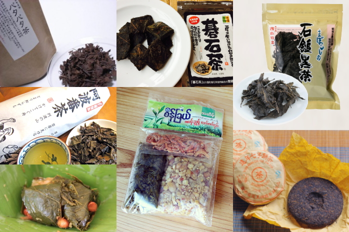 様々な後発酵茶